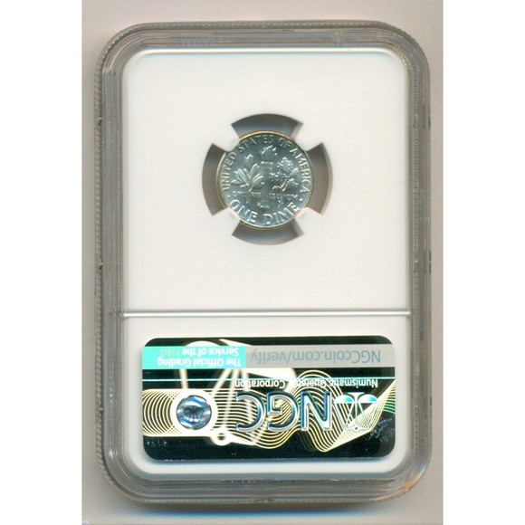 1962 D Roosevelt Dime MS65 FT NGC - Picture 2 of 4